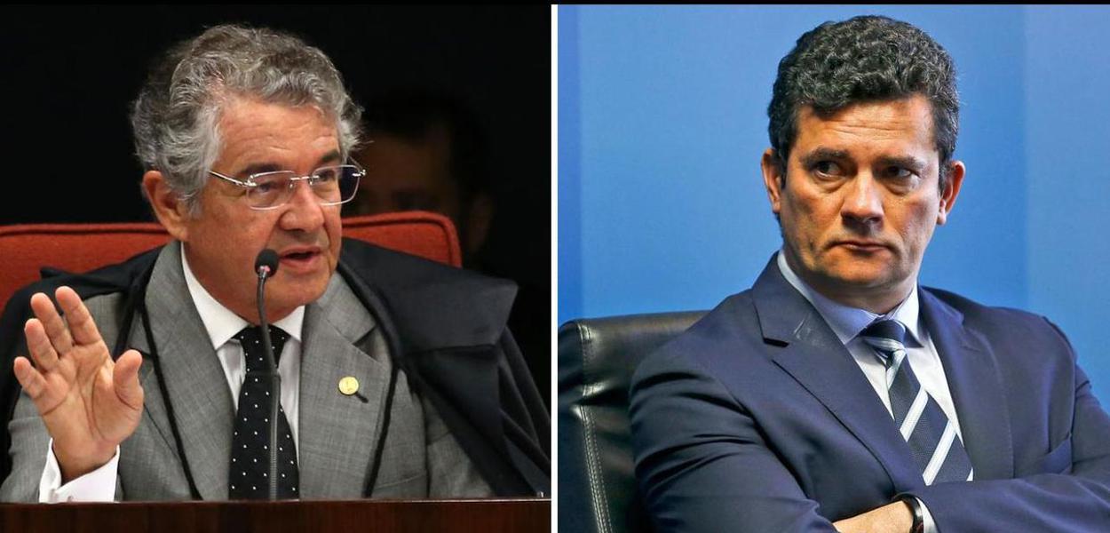 Marco Aurélio Mello e Sergio Moro