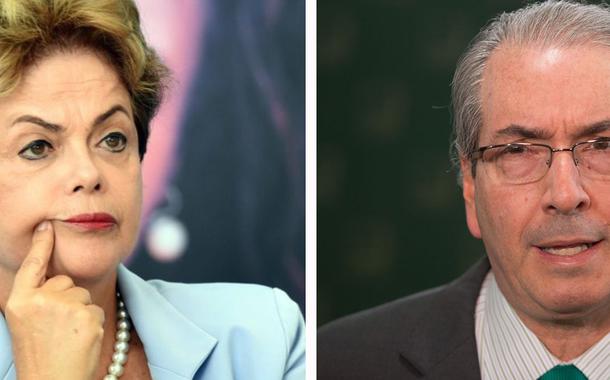 Dilma Rousseff e Eduardo Cunha