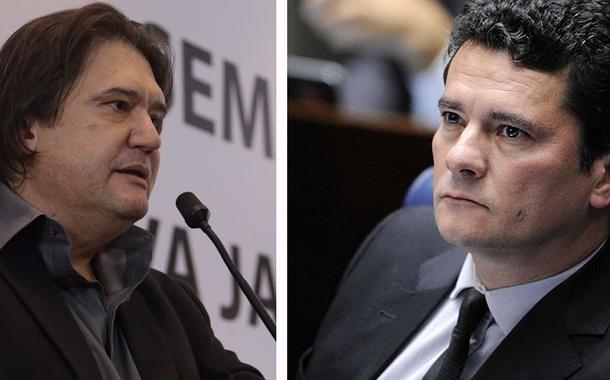 Pedro Serrano e Sérgio Moro