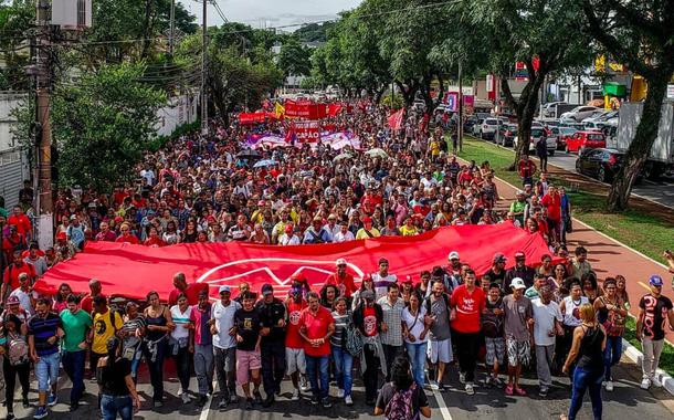 MTST protesta por moradia digna em São Paulo