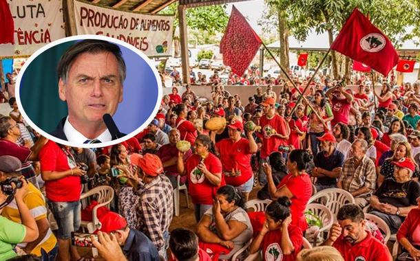 Jair Bolsonaro e manifestação do MST