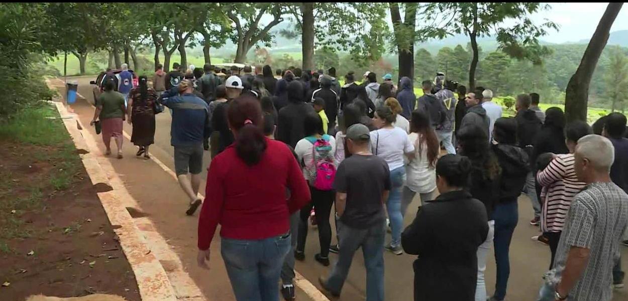 Familiares de vítimas de Paraisópolis participam de velório