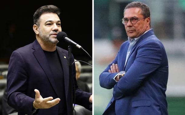 Marco Feliciano e Vanderlei Luxemburgo