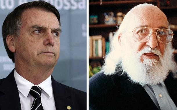 Jair Bolsonaro e Paulo Freire