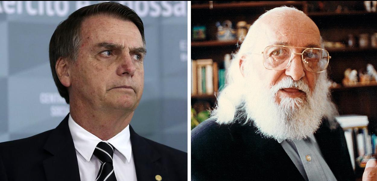 Jair Bolsonaro e Paulo Freire