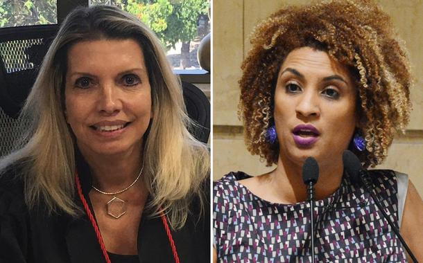 Marília Castro Neves e Marielle Franco
