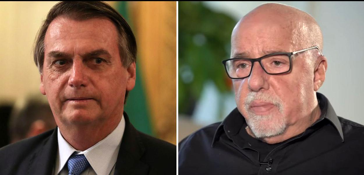 Paulo Coelho critica Jair Bolsonaro
