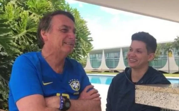 Jair Bolsonaro e Karol Eller