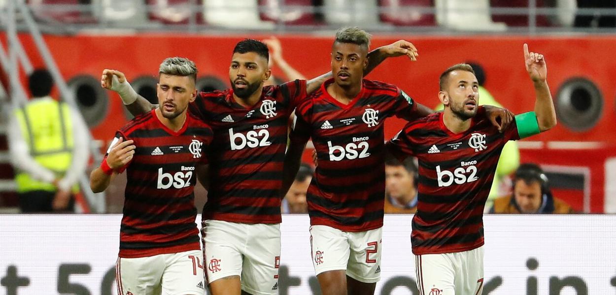 Arrascaeta, Gabigol, Bruno Henrique e Éverton Ribeiro