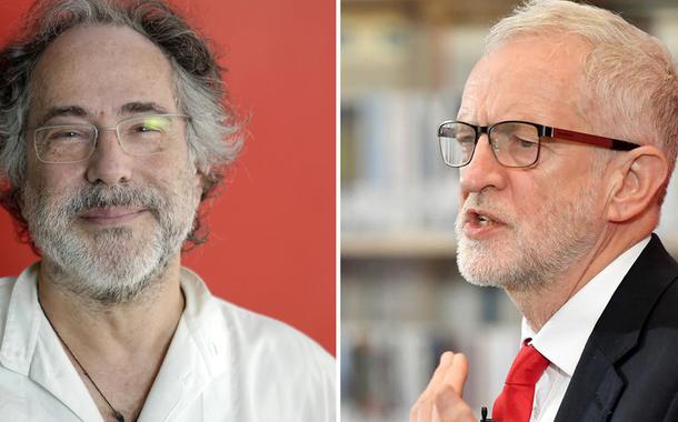 Pepe Escobar e Jeremy Corbyn