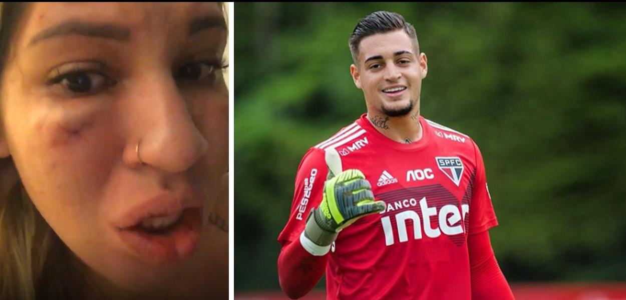 Esposa acusa goleiro do São Paulo, Jean, de agressão
