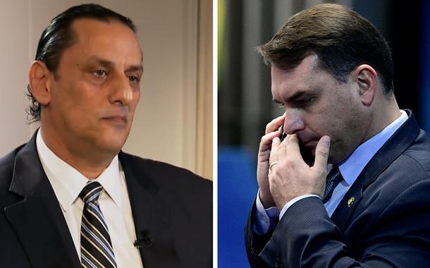 Fred Wassef e Flávio Bolsonaro