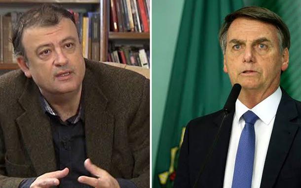 Christian Dunker e Jair Bolsonaro