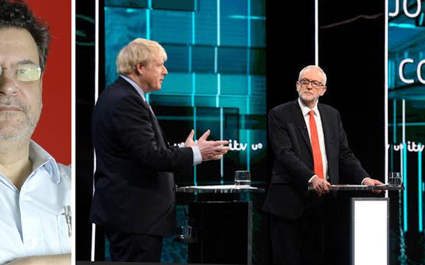 Rui Costa Pimenta, Boris Johnson e Jeremy Corbyn