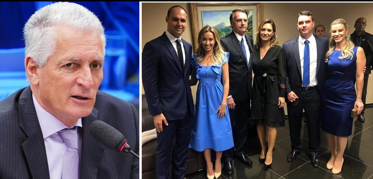 Rogério Correia e Família Bolsonaro