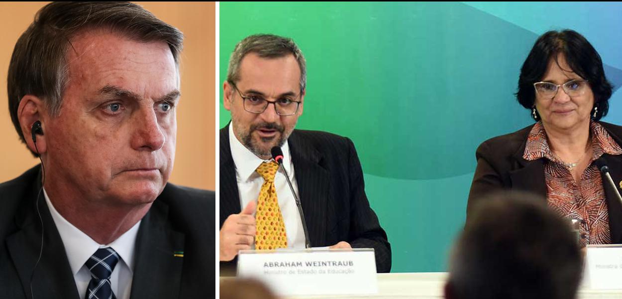 Bolsonaro, Weintraub e Damares