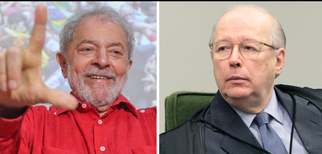 Lula e Celso de Mello