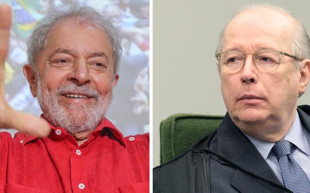 Lula e Celso de Mello