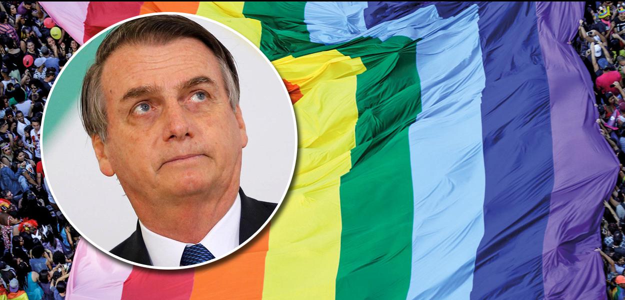 Bolsonaro Bandeira Gay LGBT