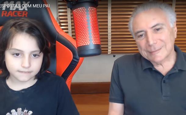 Michelzinho e Michel Temer