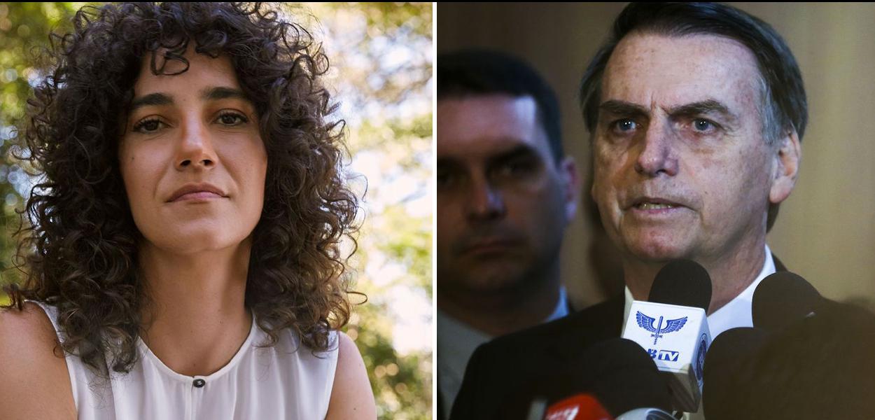Antonia Pellegrino e  Bolsonaro