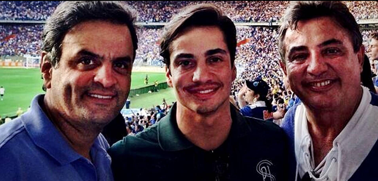 Aecio Neves Zeze Perella Cruzeiro