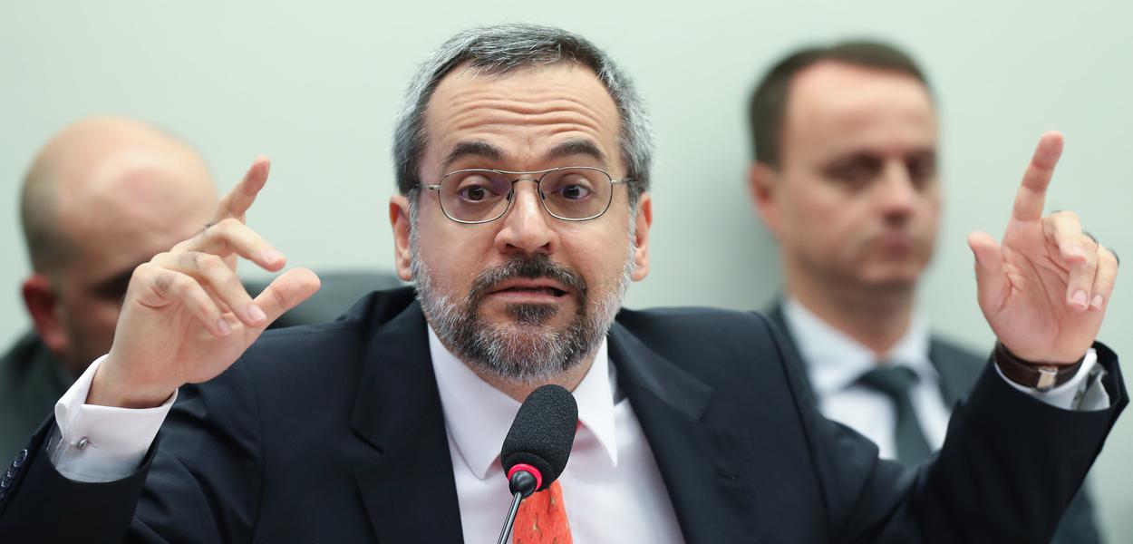 Brasília- DF. 11-12- 2019-   ministro da Educação Abraham Weintraub durante depoimento na comissão de educação da câmara