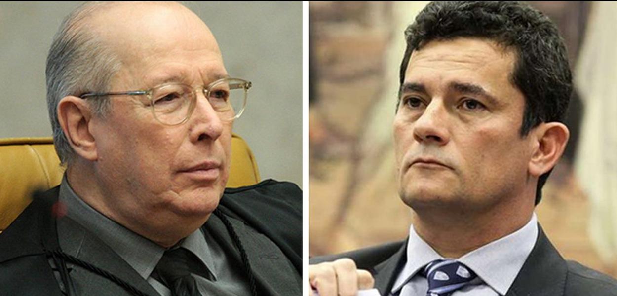 Celso de Mello e Sergio Moro