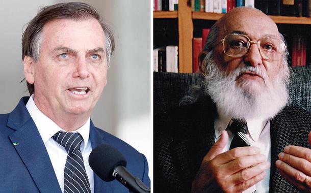 Jair Bolsonaro e Paulo Freire