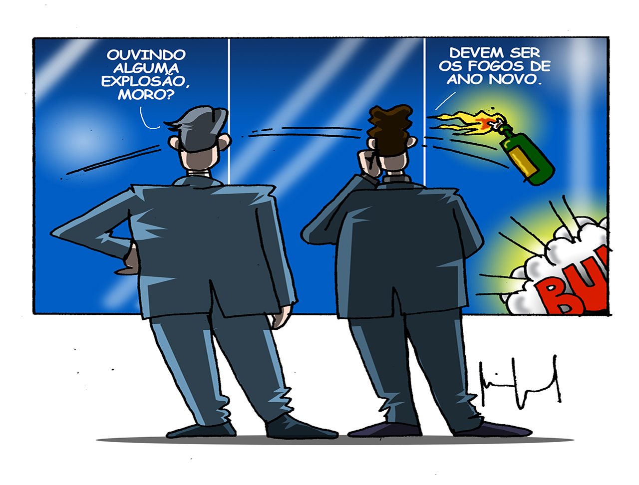 charge Miguel Paiva