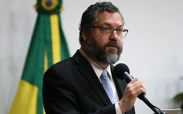 O ministro das Relações Exteriores, Ernesto Araújo