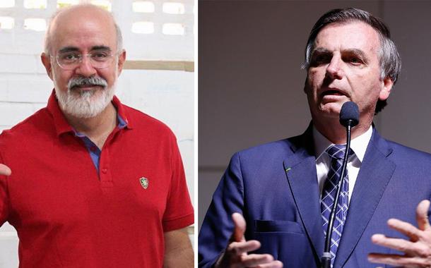 Alexandre Motta e Jair Bolsonaro