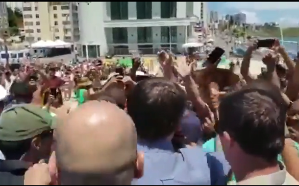 Jair Bolsonaro em Salvador