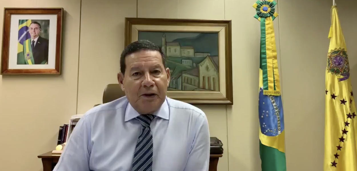 Vice-presidente, general Hamilton Mourão