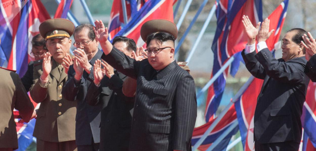 Kim Jong Un, líder da Coreia do Norte