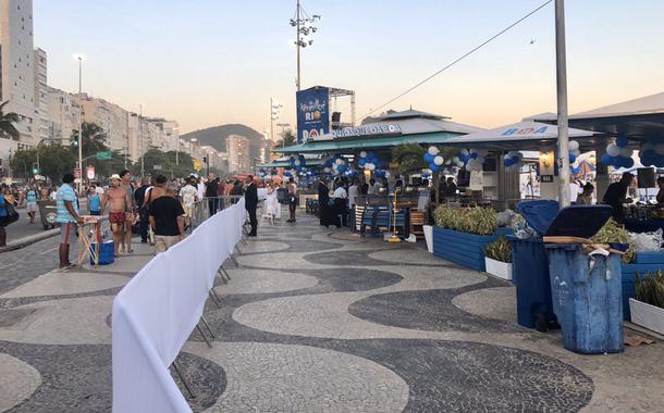 Calçadão VIP no Ano Novo do Rio de Janeiro