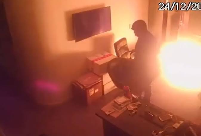 Explosão após ataque à produtora do Porta dos Fundos