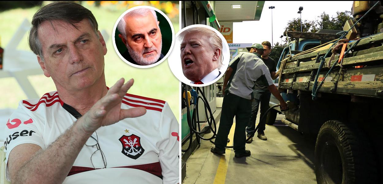 Jair Bolsonaro, general iraniano Soleimani e Donald Trump