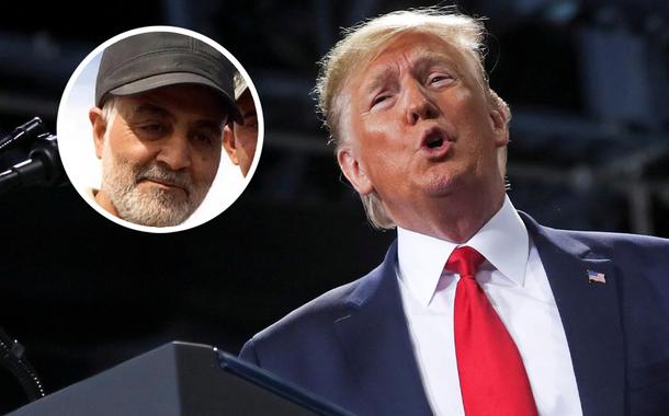 Donald Trump e homenagem a Qassem Soleimani