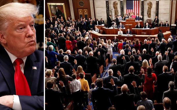 Donald Trump e Câmara dos Representantes dos Estados Unidos