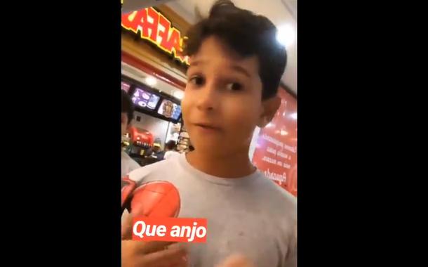 Criança no Shopping Pátio Maceió