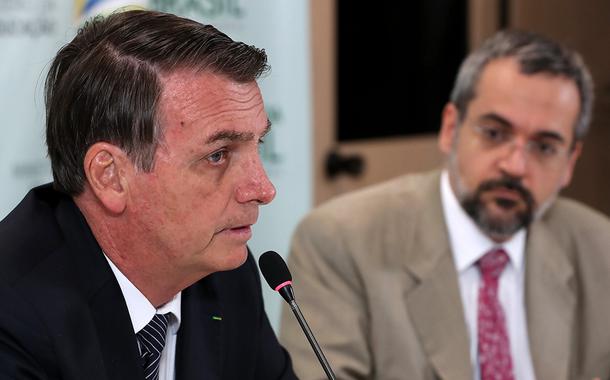 Jair Bolsonaro e Abraham Weintraub