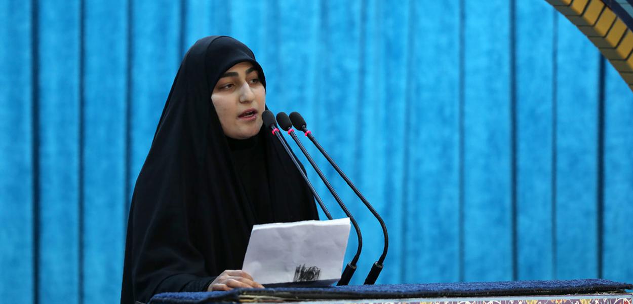 Zeinab Soleimani, filha do general assassinado pelos EUA