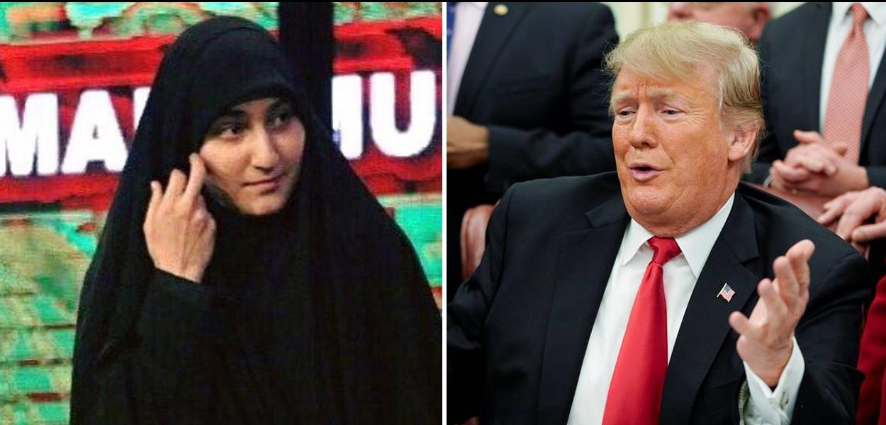 Zeinab Soleimani e Donald Trump
