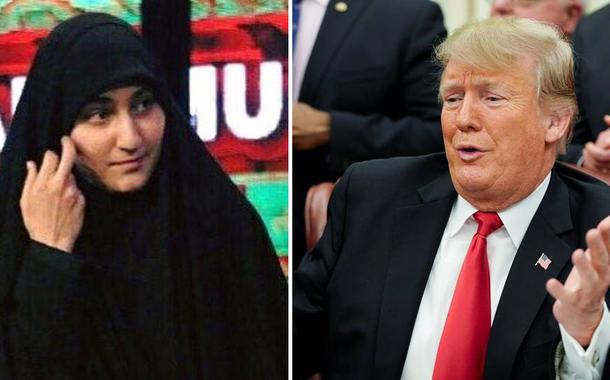 Zeinab Soleimani e Donald Trump