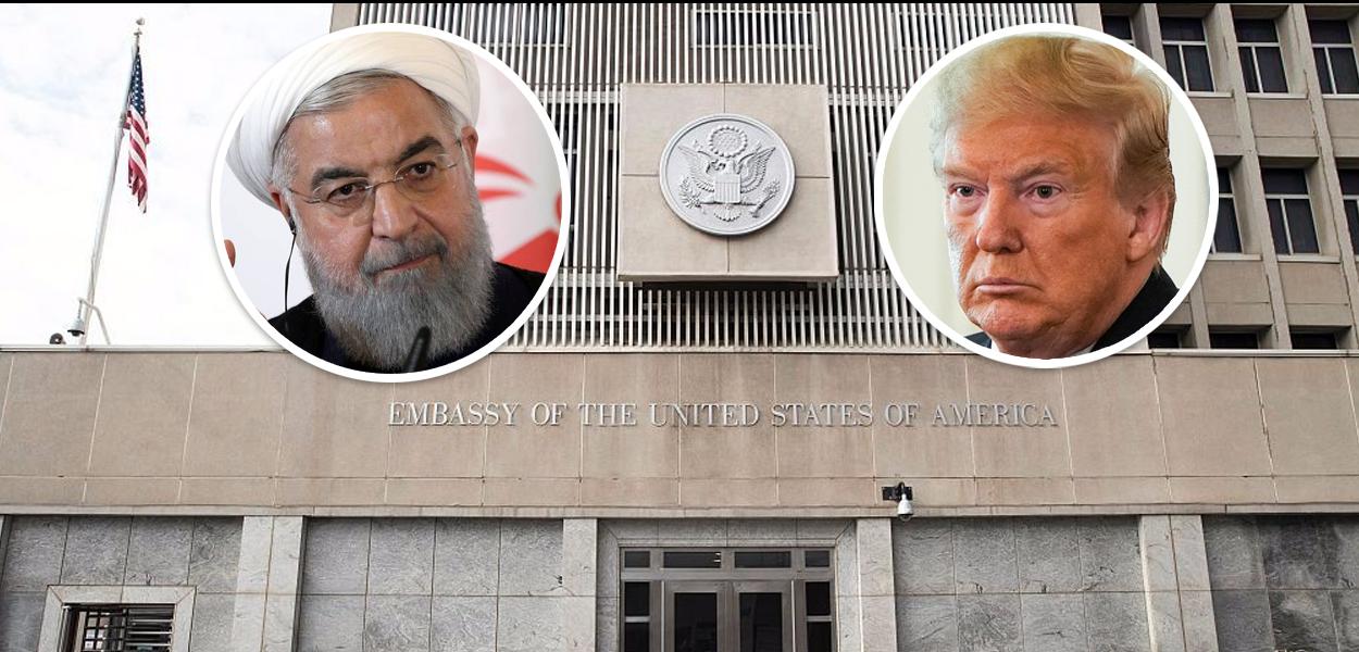 Hassan Rohani e Donald Trump