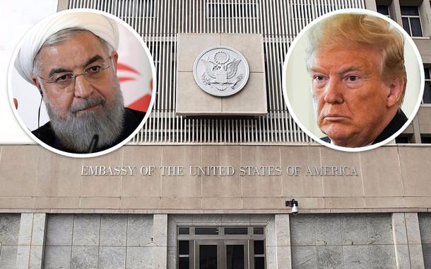 Hassan Rohani e Donald Trump