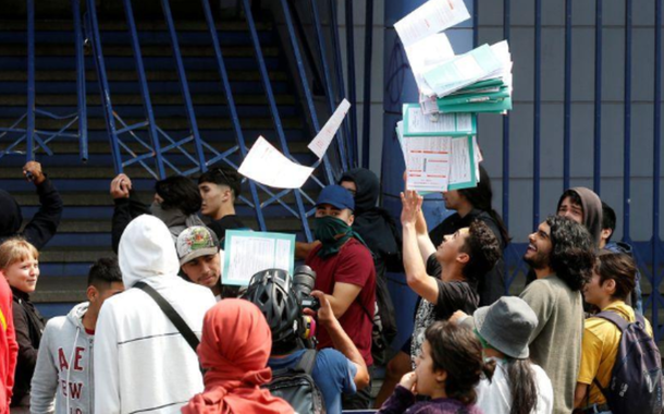 Protesto no Chile