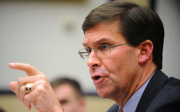 Secretário de defesa dos Estados Unidos, Mark Esper