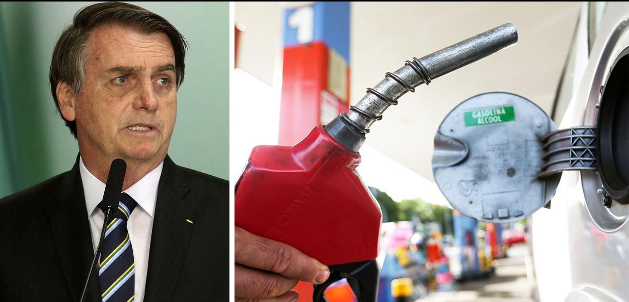 Bolsonaro sobre combustíveis: "livre mercado"